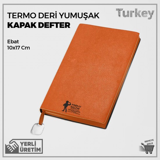 Termo Deri Yumuşak Kapak Defter